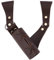 GORGECRAFT Renaissance Leder Schwertholster Rechtshänder Schwert Scheide Gürtel Mittelalter Schwert Froschholster Schwerthalter Für Dolch Ritter Pirat Cosplay Kostüm Vollnarbenleder Kokosnuss Braun