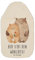 Mr. & Mrs. Panda Personalisierte Wärmflasche Bären Liebe - Personalisierte Geschenke, Geschenk Hochzeit, Umarmung, Wärmflaschenbezug mit Namen,