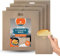 SOL 4pk Reusable Toastie Bags - Mess-Free Toasting for Sandwiches, Toast & Snacks - Nonstick Sandwich Bags for Easy & Convenient Toasting in Toaster