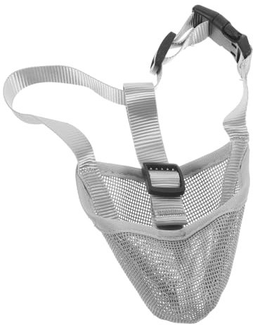 Angoily 3st Verstellbarer Für Hunde Welpe Schnauze Anti-Biss-maulkorb Für Hunde Maulkörbe Für Die Katzenpflege Rettungshalsband Für Haustiere Hundekäfig Köder PVC Kosmetik