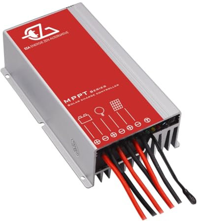 EZA Régulateur Solaire MPPT Bluetooth 20A pour Panneau Solaire