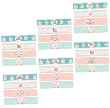 ABOOFAN Namensetiketten für Wasserflaschen Stück Dekorative Aufkleber für Wein- und Wasserflaschen