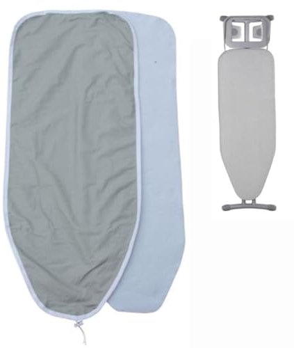 DAQXYH Housse De Planche À Repasser Argentés, 100x42cm 110x45cm 120x44cm Couverture De Table À Repasser Taille Standard, Housse De Repassage Résistante À La Chaleur(110x45cm(43x18in))