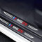 zhaobx 4 Pcs Car Door Sill Protector Strips for MG ZS, Carbon Fiber Threshold Protective Film Kick Plate Cover Sticker Interior Accessories