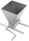 Getreidemühle Verstellbar Getreidequetsche Malzmühle Futtermühle Grain Maismühle für Gerste, Weizen und anderen Körnern