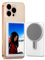 LX-VIECKDUN Phone Vlog Selfie Monitir Screen 4.02 inch FHD Screen Rear Camera Moniter For Live Steeaming TikTok Compatible With Android Metal Vlog Live Stream for TikTok YouTube Only Android White