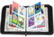 Card Binder for Kids,Trading Card Binder 4 Pocket 50 Pages 400 Cards Capacity,Portable Waterproof PU Card Binder Folder,Collectible Card Album This is the perfect for boys and girls (3PHL400)