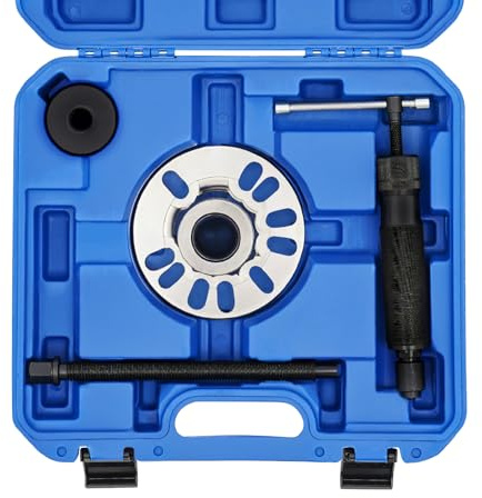 ureggvbu 10T Hydraulik Radnaben Antriebswellen Ausdrücker Abzieher Werkzeug Satz für 4- oder 5-Loch-Radnaben mit Einem Lochkreis von 96-125 mm Blau