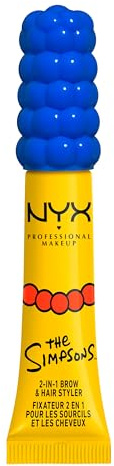 NYX Professional Makeup Marge Simpson Mega Glue, 2-in-1, für Augenbrauen und Haare, starker Halt, nicht schuppend, schweißresistent, vegan, 1 Stück