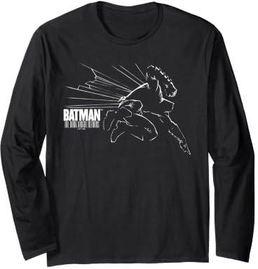 Batman The Dark Knight Returns Leaping Dark Knight Long Sleeve T-Shirt