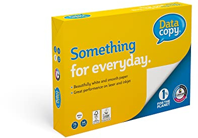 Data Copy Premium Kopierpapier, weiß, Grab-and-Go, 75 g/m², A4, FSC mix credit -1 Paket zu 500 Blatt