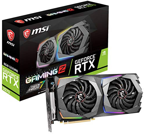 MSI Gaming GeForce RTX 2070 Carte Graphique HDCP 256 Bits HDMI/DP/USB Ray Tracing Architecture Turing Architecture HDCP 8 Go