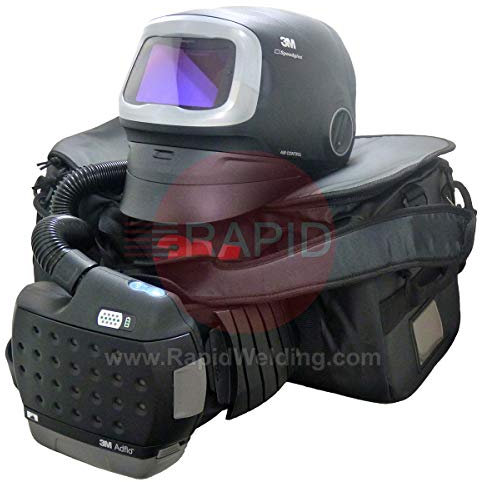 3M Speedglas G5-01 Welding Helmet with Adflo PAPR System & G5-01VC Variable Colour Filter