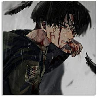 tongton Levi Ackerman Poster, dekoratives Gemälde, Leinwand, Wandkunst, Wohnzimmer, Poster, Schlafzimmer, Malerei, 30 x 30 cm