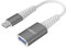JOBY USB-C auf USB-A 3.0 Adapter, Space Gray, Flexibler USB-C Adapter