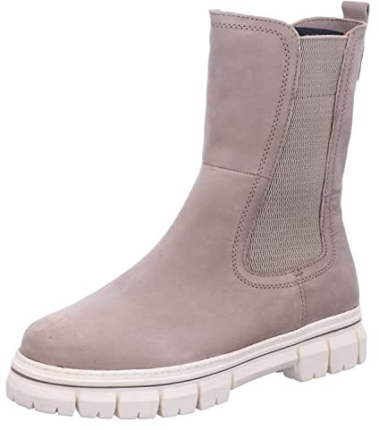 Tamaris Comfort Damen 8-8-85401-29-341 Stiefelette, Taupe, 43 EU Weit