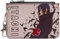 Itachi Uchiha Akatsuki Clan Ninja Geldbörse/Geldbeutel mit Reißverschluss Münzfach Tasche, Grau