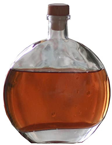 FEMUN,wine bottles,glass bottles,small decanter,empty wine bottles,glass bottles with lids,decanters for alcohol,wine decanter,whiskey decanter,8.4oz/16.9oz - Suitable for wine,whisky,brandy,Rum