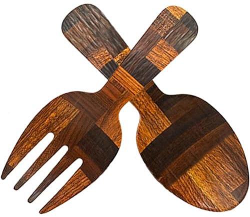 Osmond Salatzange, Salatbesteck Salatzange zum Servieren von Salat, Servierutensilien, Salatmischung, Abendessengabel und