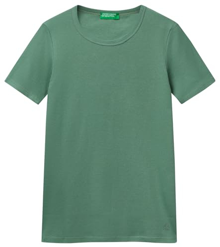United Colors of Benetton Damen 3ga2e16a0 T-Shirt, Grün, XL