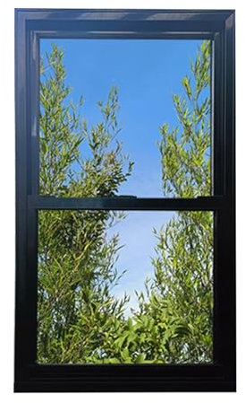 HJLKDYM Ventana Servicio Montaje Empotrado Aluminio, Ventanas Venta con Vidrio Templado, Ventanas Correderas Soporte Comercial Móvil para Baño Restaurante(40x60cm)