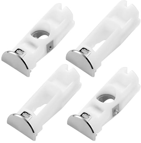 DA61-07540A - Juego de 2 manijas de puerta de congelador, repuesto de piezas de manija de puerta de congelador, compatible con refrigerador Samsung, color blanco