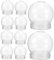 GARVALON 40 STK schneekugel selber Machen schleifbar Kunsthandwerk zur Herstellung Einer schneekugel bastelset bastel Materialien Mini- DIY Plastik Transparent