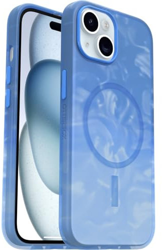 OtterBox Slim and Sturdy Series Case for iPhone 15 for MagSafe, Shockproof, Drop Proof, Ultra-Slim, Protective Thin Case, Tested to Military Standard, Berries N Cream