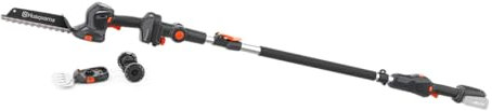 Husqvarna Aspire Akku Gras- und Strauchschere S20-P4A mit Verlängerung, Strauch- und Grasscherenmesser, 18V (inkl. Verlängerung - ohne Akku & Ladegerät)