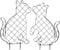 abc HOME | Rankhilfe Katzen | Metall | 2er Set