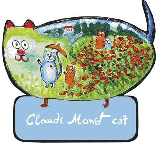 Claude Monet Pinwandmagnet Cat