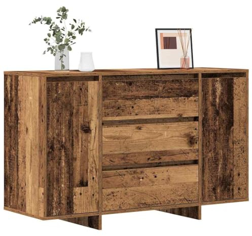 vidaXL Sideboard Altholz 120 x 41 x 75 cm Holzwerkstoff | Genug Platz, um alles ordentlich zu verstauen, Stabil und langlebig aus hochwertigem massiven Holz, Schöner,