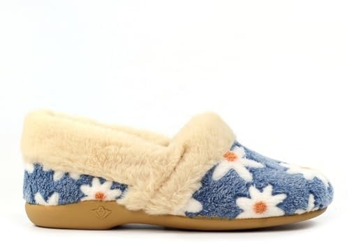 Ladies Ellis Blue Slipper