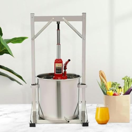 Pressa idraulica del vino della frutta, idropressa dell'acciaio inossidabile per l'uva, succo di sidro di mele che fa attrezzatura