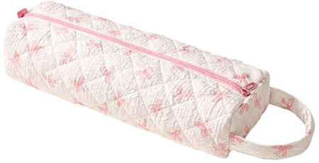 Floral Pattern Portable Hair Dryer Bag, Hair Tools Travel Bag, Soft Portable Carrying, or Hair Dryer Curling Iron Straightener Hairdryer Case Protection Organizer for Gift For Women Girls