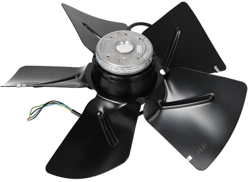 EBM-Papst A4E350-AA06-01 Ventilator für Eisbereiter Brema G1000, VM1700, M800, M1500 ohne Kondensator 230V 140W Lüfterrad 350mm