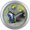 SELVA Kinderwanduhr – Zauberer-Motiv – ABS-Gehäuse – Plastikglas – Geräuschlos – Ø 25 cm