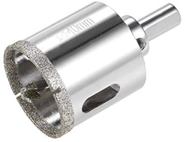 sourcing map Foret diamant 40 mm pour verre, céramique, porcelaine, carrelage