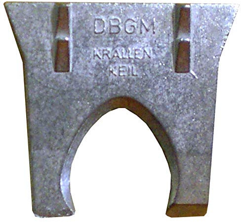DBGM 25 Stück Krallenkeile 32 x 30 Einstielen Axt Beil