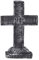AmosfunHalloween Schaumstoff-Kreuz, Grabstein, Spukhaus, Stein, Requisite, Horrorkammer, Szene Layout, Grabstein-Dekoration
