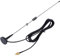 Brussel Antenne de voiture SMA - Connecteur femelle double bande magnétique - Antenne pour talkie-walkie Baofeng UV5RA UV5RE UV5RD - Aléatoire