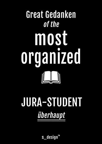 Notizbuch für Jura-Studenten / Jura-Student: Originelle Geschenk-Idee [120 Seiten liniertes DIN A4 blanko Papier]