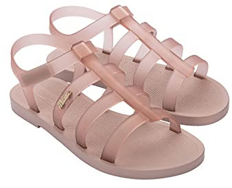 melissa Femme Sun Rodeo Ad Sandale Plate, Rose, 40 EU