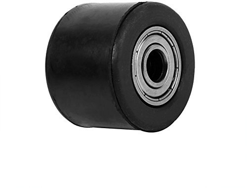 Chaîne 8mm tendeur de chaîne poulie noir tendeur de chaîne rouleau guide de roue pour vélo moto cessoire de rempl ement piècepoulie dirt chaine rouleau de tendeur chaîne quad rouleau de tendeur chaîn