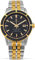 LOUIS XVI Herren-Armbanduhr Majesté Stahlband Silber Bicolor Gold Schwarz Karbon Analog Automatik Edelstahl 1116