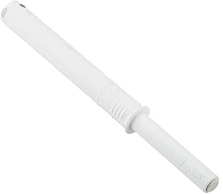 1 Stück Türdämpfer K-Push Push-To-Open mit Gummispitze (Ausstoßweg: 37 mm) weiß für Möbelscharniere mit Federn Möbeltürdämpfer für grifflose Möbelfronten Drucköffner für Topfbänder von SOTECH