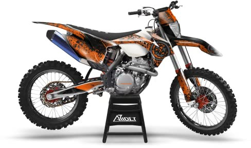 ARider Dekor (Aufkleber) für KTM EXC (F) 125/250 / 300/350 / 450/500 2012-2016 (Orange)