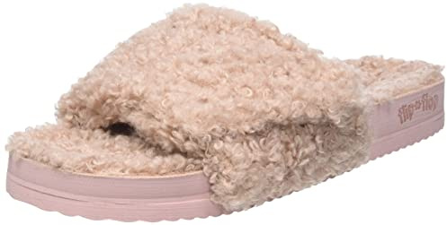 flip*flop Damen poolcurly Velcro Hausschuh, lt. Bloom, 39 EU