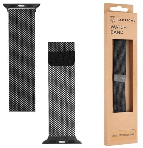 Tactical Cinturino 333 Originale Loop Magnetic Per Apple Watch 1-2-3-4-5-6-7-8-se 38-40-41mm Black