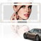 Feisate Specchio Auto LED - Tre Modalità di Illuminazione Dimmingless - Specchio Trucco con Luci per Auto - Bianco